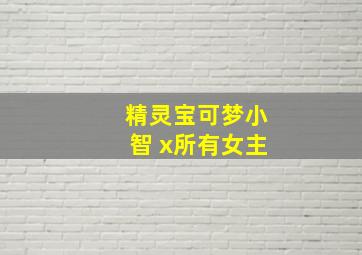 精灵宝可梦小智 x所有女主